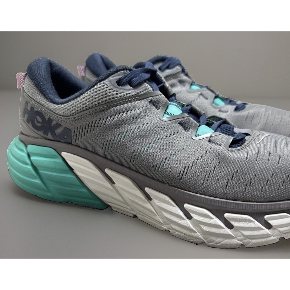 Hoka One One Gaviota 3 Sharkskin Outer Space Womens Running Shoes 11 1113521-SOS